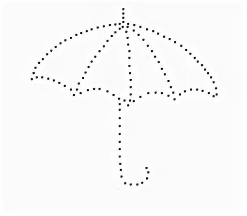 Зонт раскраска для детей