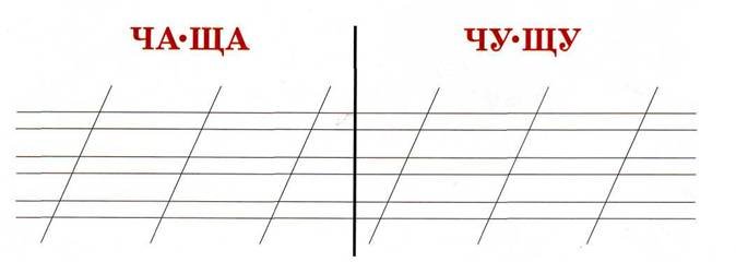 Чистописание жи ши