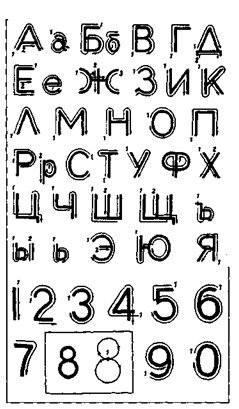 Библиотечный почерк