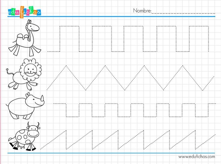 Графомоторные навыки задания для детей