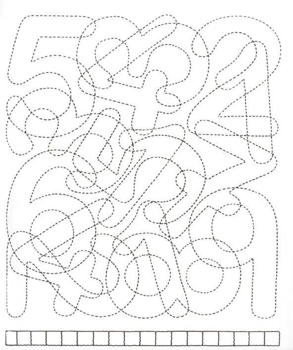 Обводить для моторики для детей