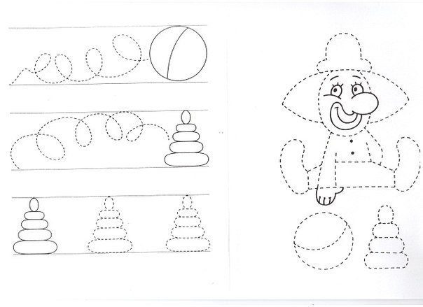 Развивающие прописи для детей 3 лет