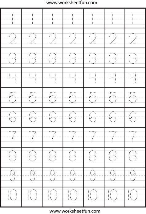 Математика цифры от 1 до 10 прописи для дошкольников