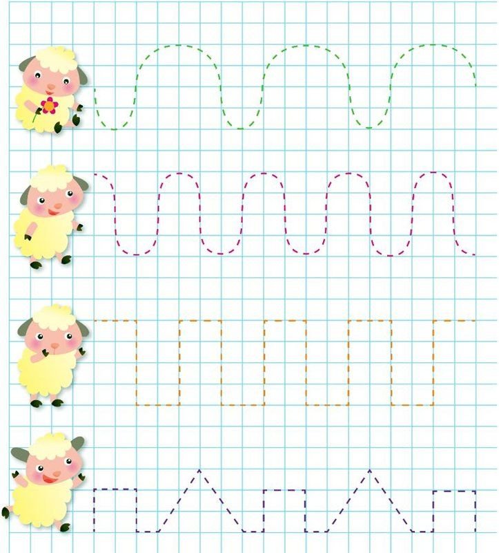 Прописи для детей 2-3 лет