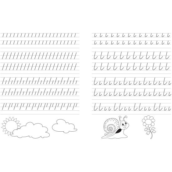 Палочки крючочки для дошкольников