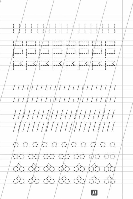 Прописи палочки и крючочки 5 лет