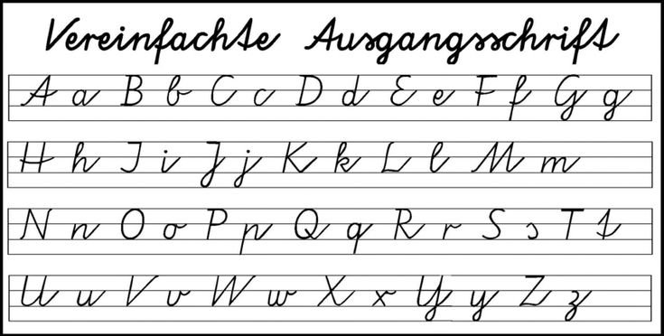 Прописи. Немецкий язык