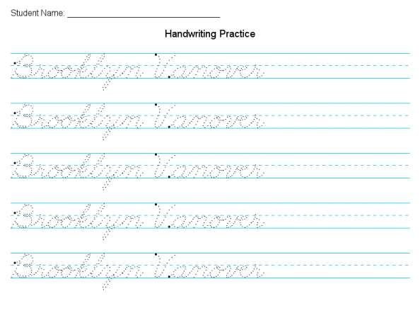 Neat handwriting Russian