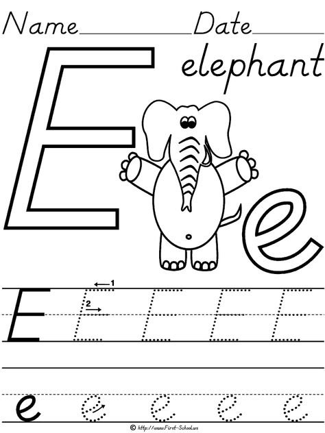 Прописи английский e f