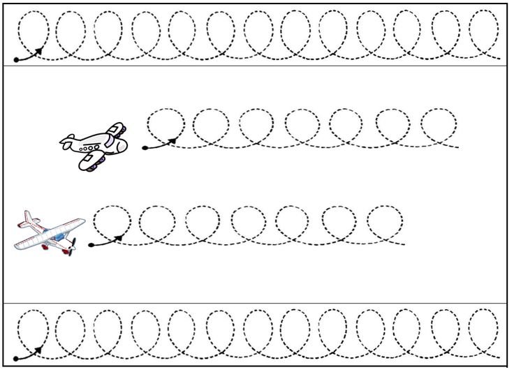 Петельки прописи для дошкольников