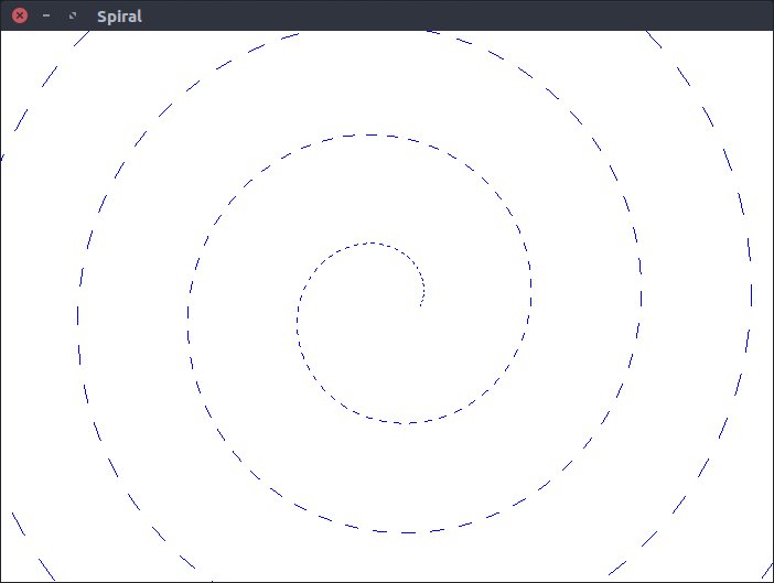 Рисуем спираль