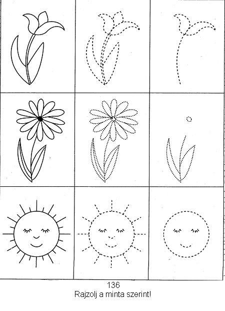 Задания по рисованию для дошкольников