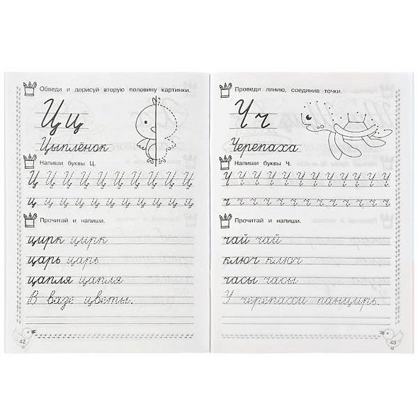 прописи для читающих детей