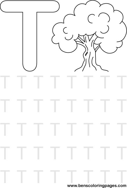 Задания для изучения буквы т