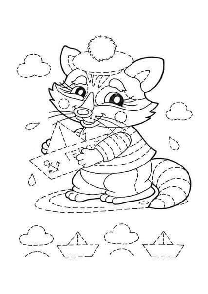 Раскраски для детей прописи