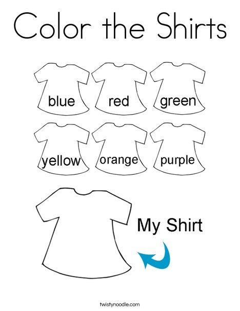 Задание на тему одежда по английскому для детей