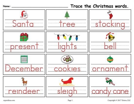 Новогодние карточки по английски