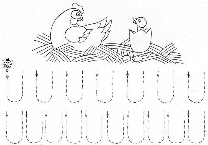 Графомоторные навыки для ребенка 6 лет