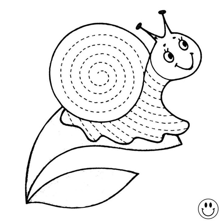 Графомоторика улитка