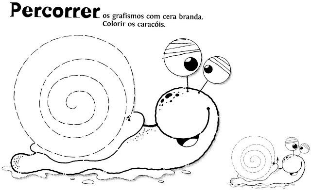 Спиралевидные линий в рисований для дошкольников