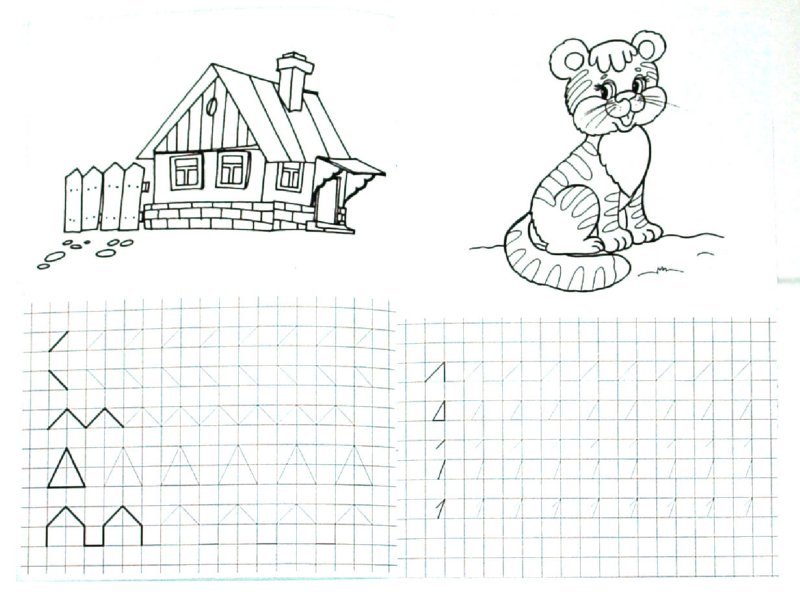 Прописи для подготовительной группы