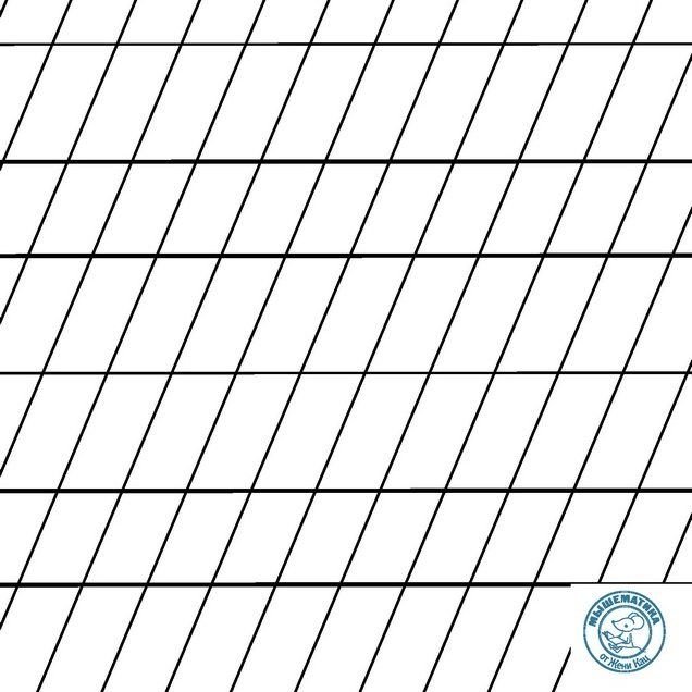 Лист в частую косую линейку