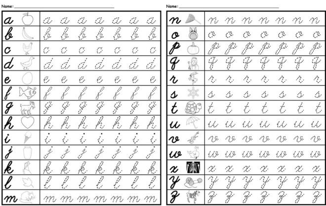 Немецкие прописи для детей