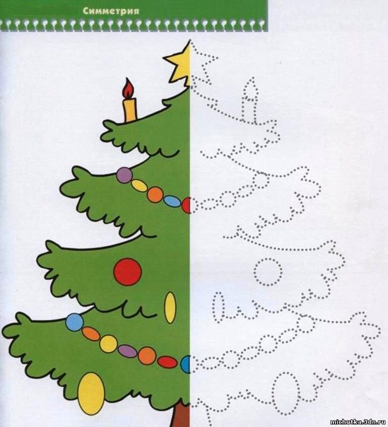 Задания длядошкольнков новый год