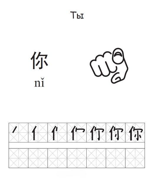Китайские прописи для детей