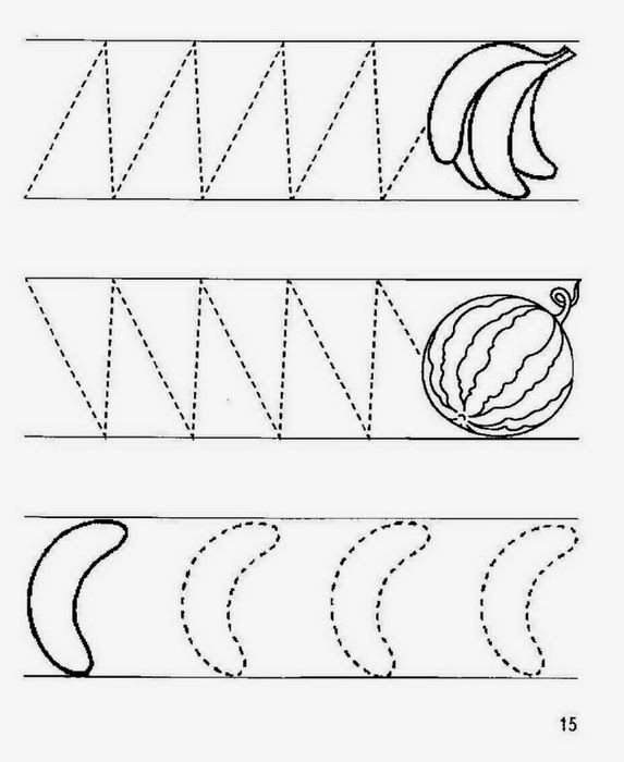 Прописи для дошкольников 3-4 года