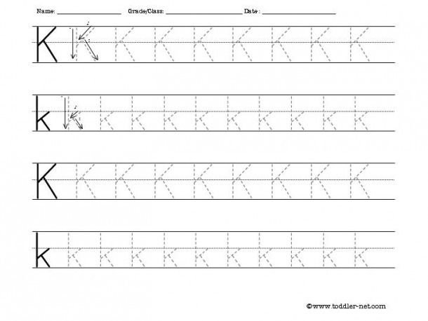Английская буква k пропись