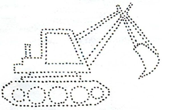 Рисование по точкам для детей