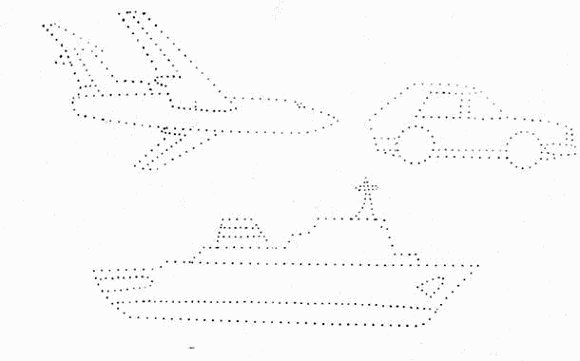 Обводить рисунок по точкам