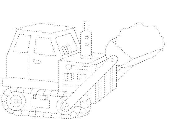 Обвести по точкам машинки