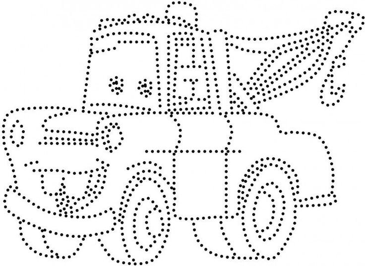 Раскраска по точкам