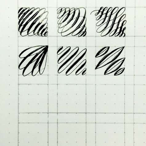 Упражнения для каллирафи