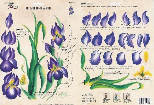 Техника росписи one stroke