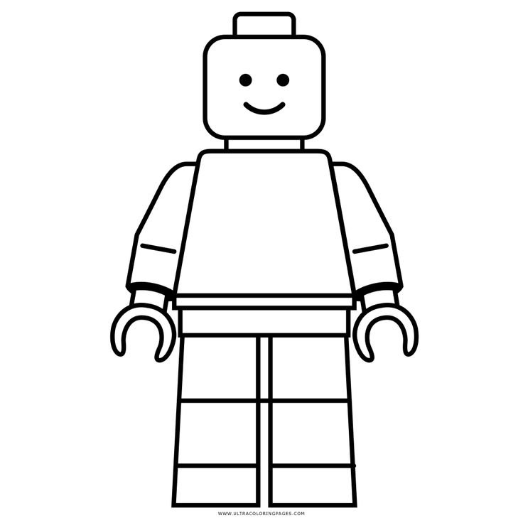 Лего фигурки раскраски