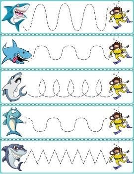 Акула задания для детей