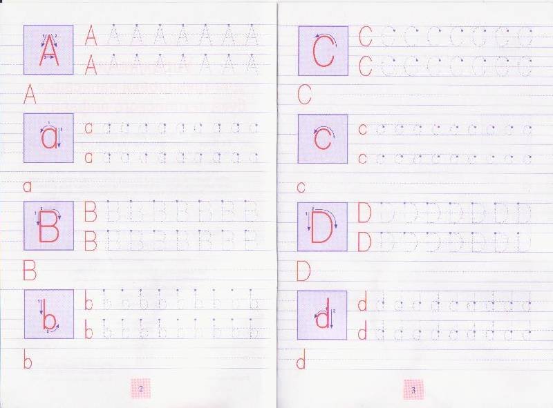 Английский алфавит прописи 1 класс