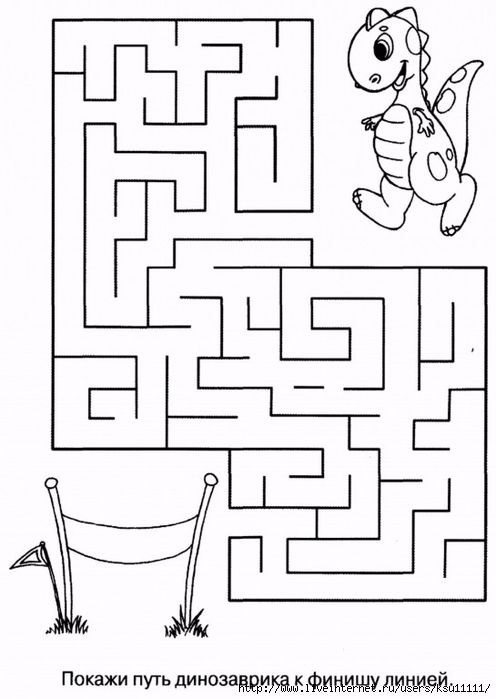 Лабиринты для дошкольников