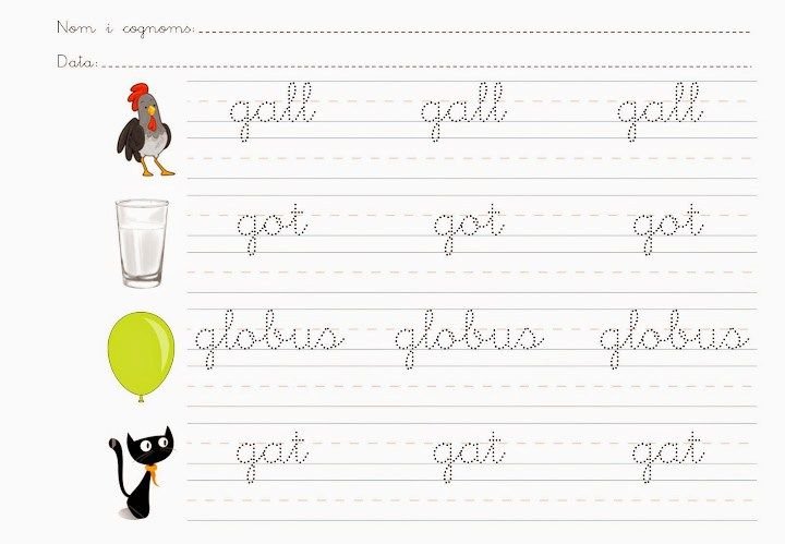 Прописи на испанском языке для детей