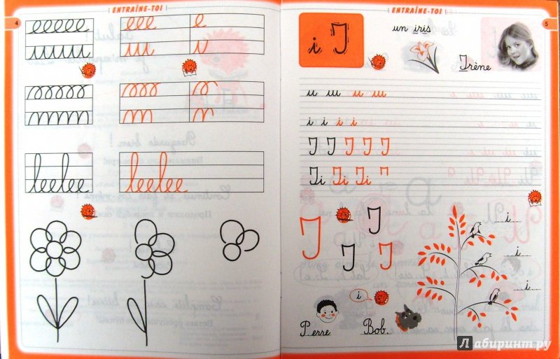 Прописи на французском языке