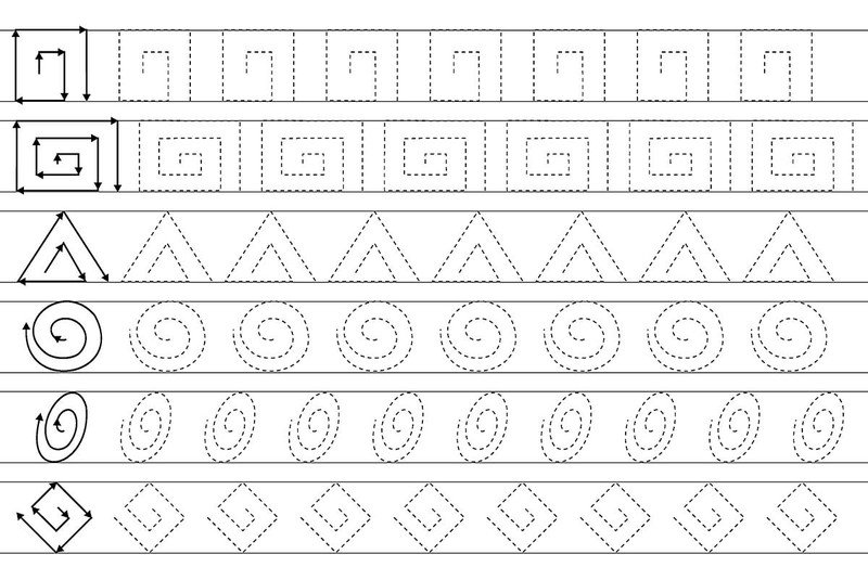 Пропись для дошкольников 6-7 лет задания печатные буквы