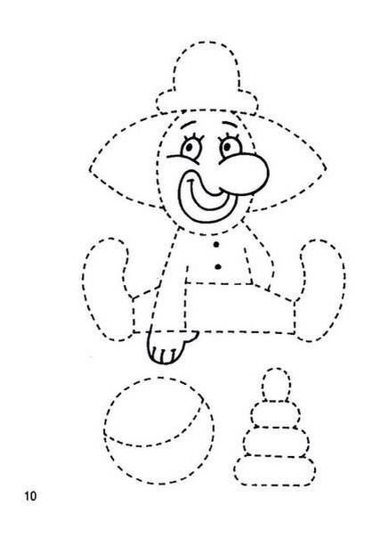 Обводка для дошкольников