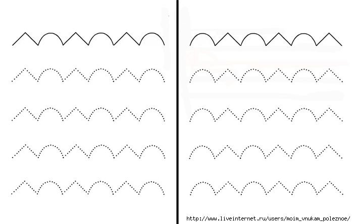 Упражнение рисование двумя руками