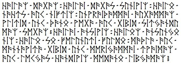 Рунический алфавит Скандинавский