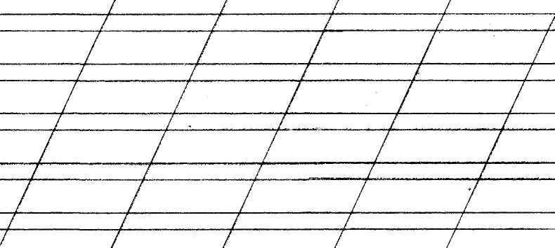 Разлиновка узкая линия а4