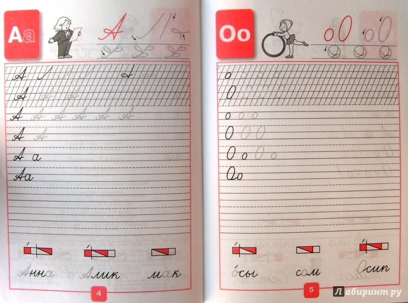 Прописи 1 класс школа России