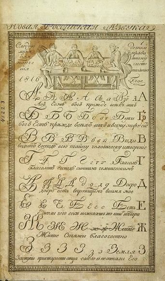 Русская дореволюционная каллиграфия